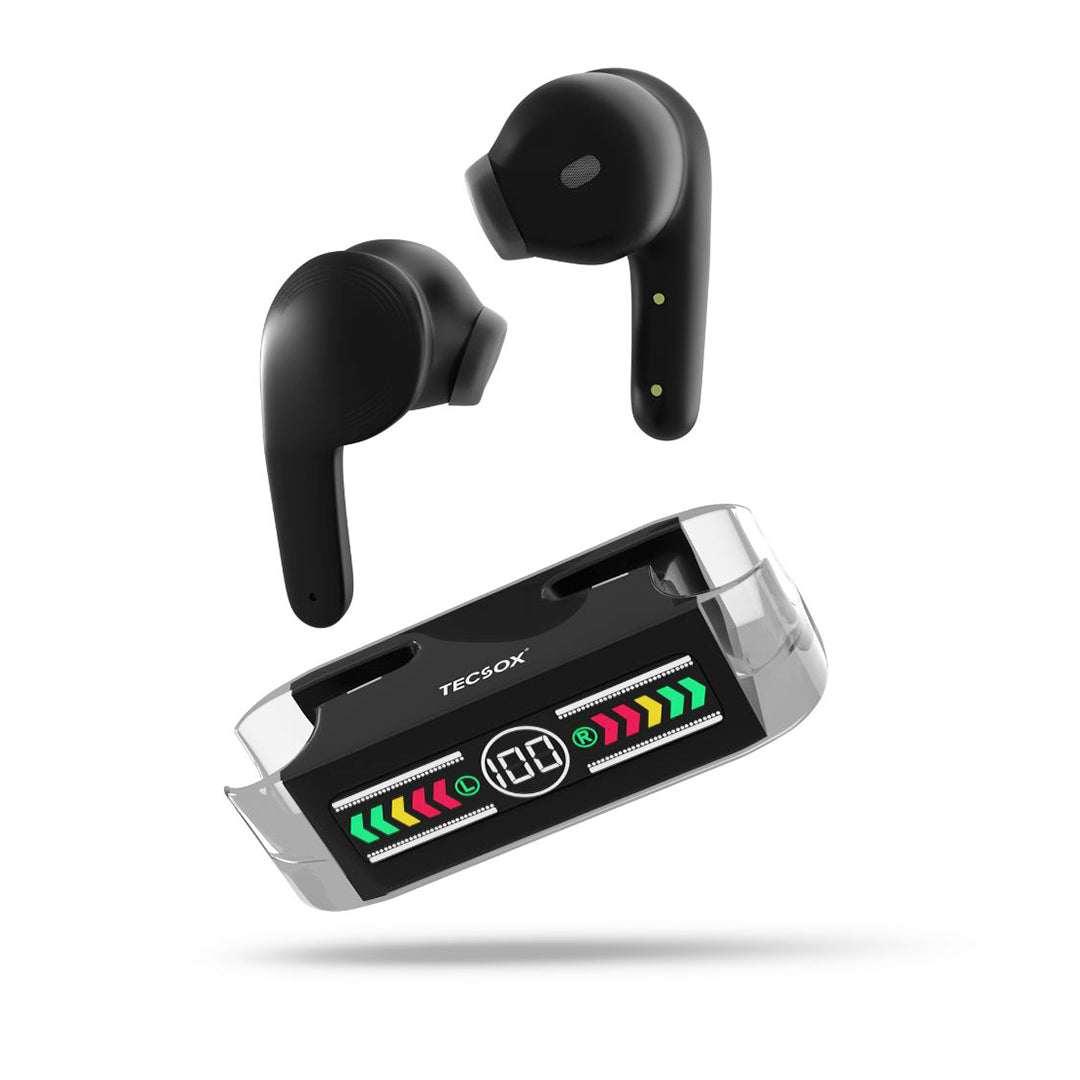 Order MAX12 Pro Bluetooth Earphones Online 3Hrs Playtime – TecSox