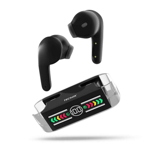 Order MAX12 Pro Bluetooth Earphones Online | 3Hrs Playtime - TecSox