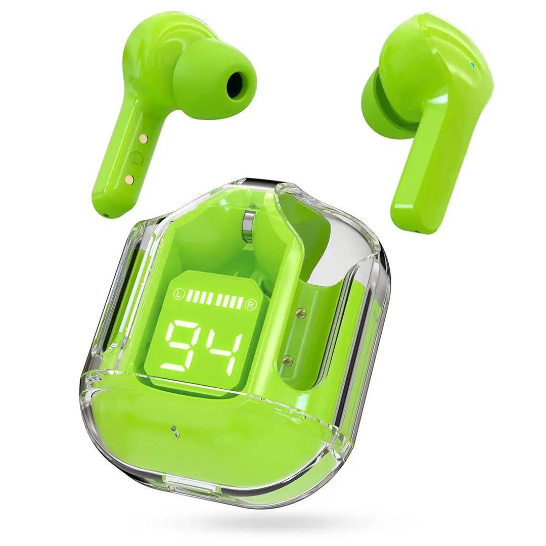 UltraPod Bluetooth Earbuds | High Bass + Water Resistant - TecSox