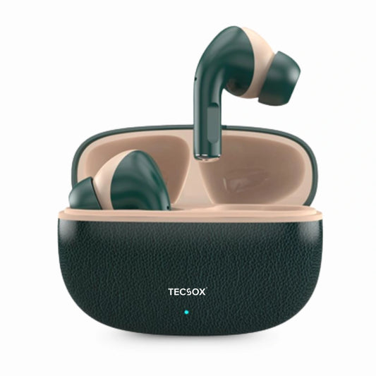 TecSox Neo771 Bluetooth Earbud With Deep Bass & Comfortable Fit | IPX Water Resistant