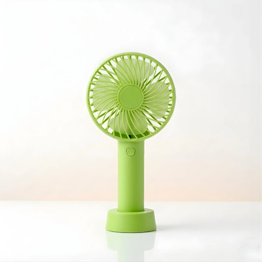 Tecsox Breeze One Portable Handheld Fan | 3 Hour LED Indicator | Quiet Cooling