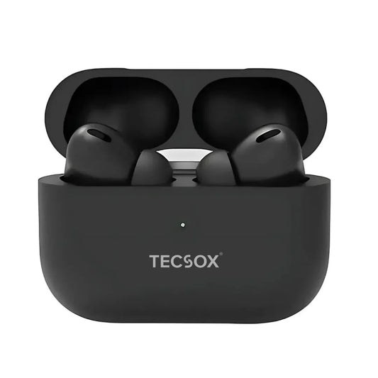 Order TecPod Pro Black Matt Bluetooth Earbuds | Deep Bass | Under ₹1000