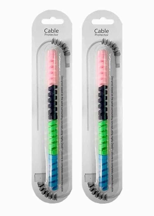 TecSox Spiral Cable Charger Protector | All Types of Wires