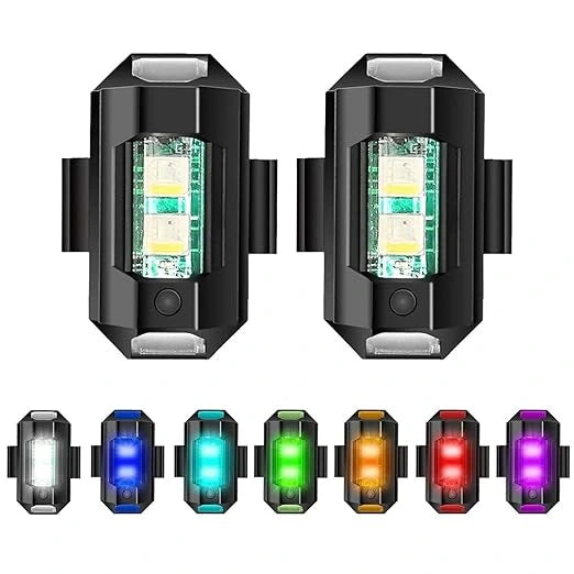 TecSox LED Emergency Strobe Light | USB Rechargeable