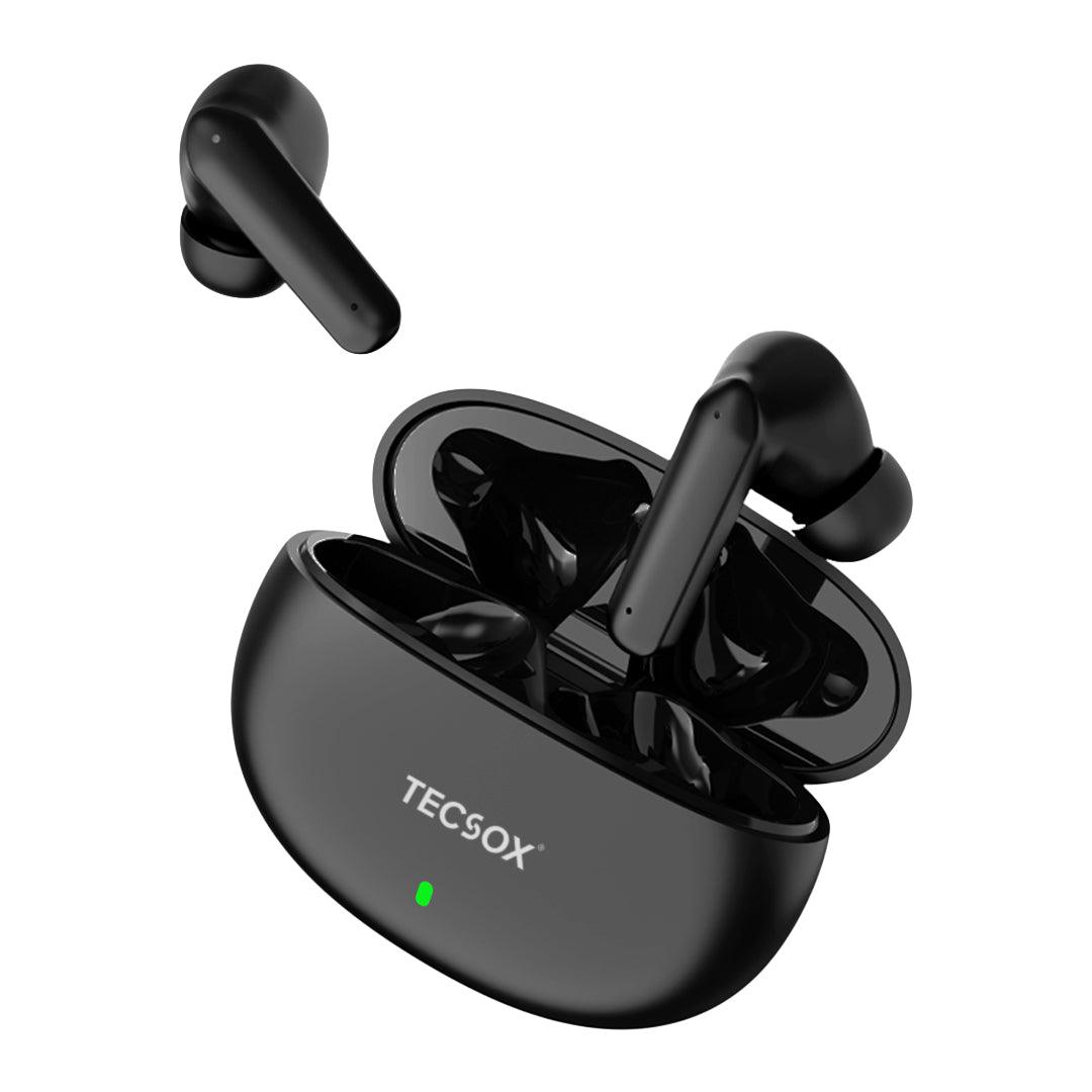 TecSox Fire TWS Bluetooth Earbuds IPX Water Resistance