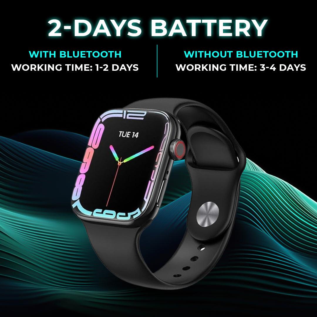 Get Thrill Smart Watch | 2.19" HD Display + Water Resistant - TecSox