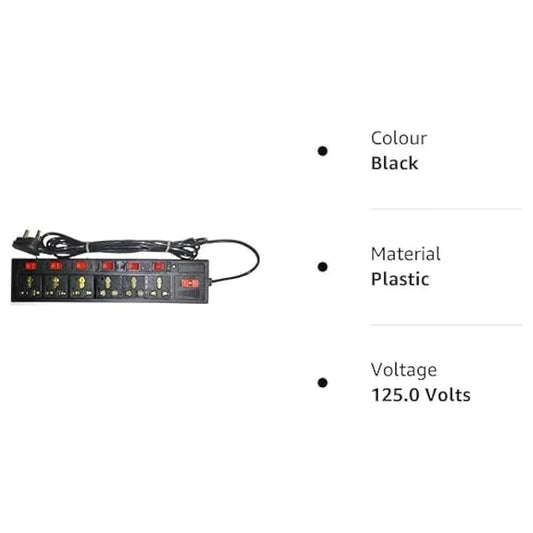 TecSox 6 Pin Extention Board | 2.7 m length | Under Rs.350