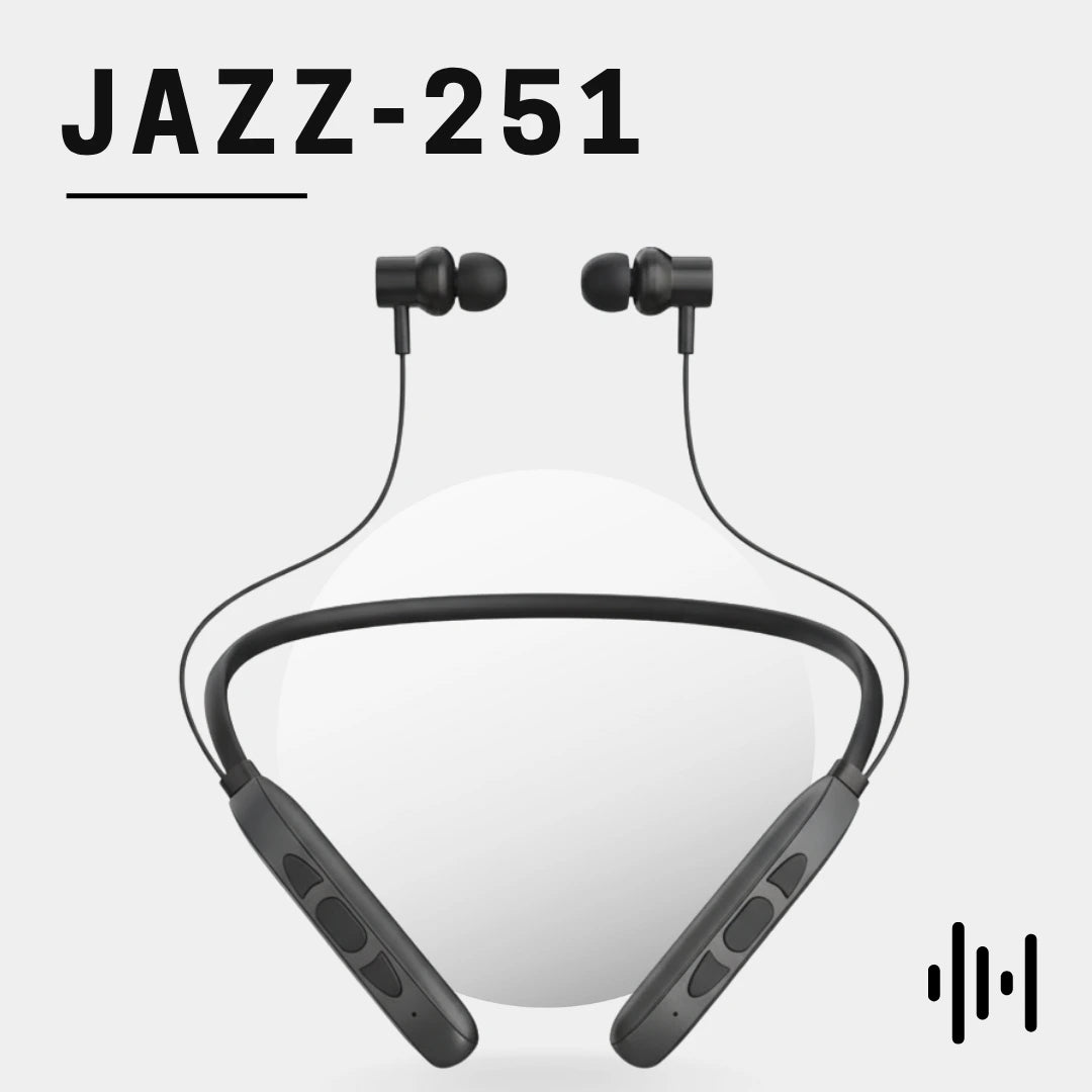 Bluetooth Neckband Jazz 251 | 30 Hr Long Battery Life