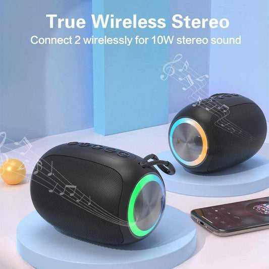 TecSox Storm | Speaker with 12 Hrs Playtime & Powerful Bass - TecSox