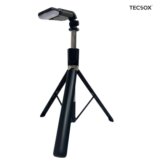 TecSox Halo Stick | 5FT Professional Multi-Role Tripod & Selfie Stick