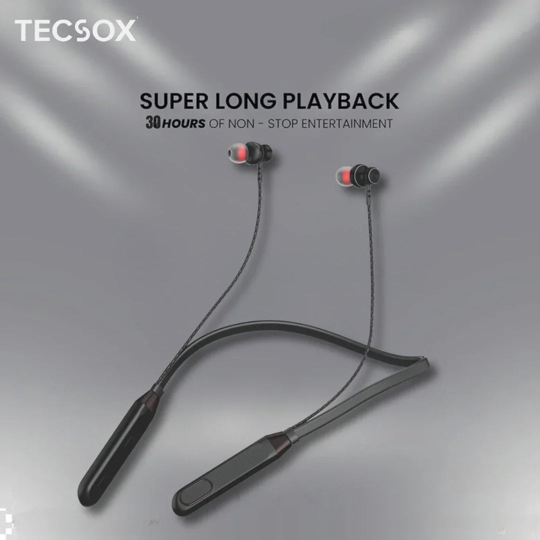 Spark411 Bluetooth Neckband | ENC | 30 Hr | IPX Water Resistant