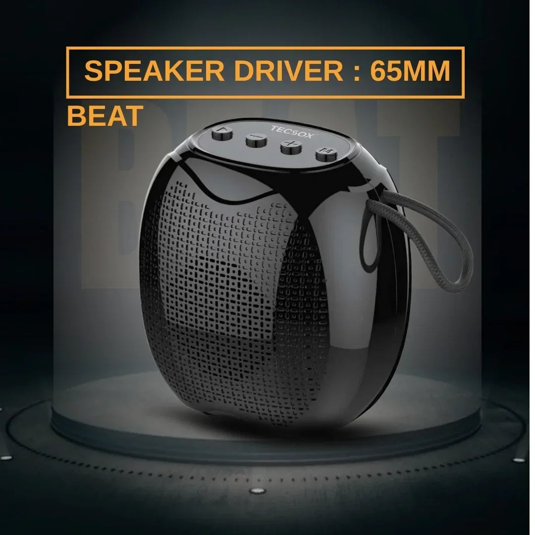 TecSox Beat | Speaker with 8watt & Powerful Bass