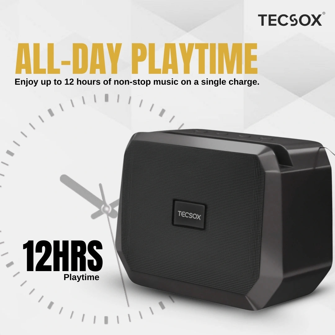 TecSox Blast Pro | Speaker with 10watt & Powerful Bass