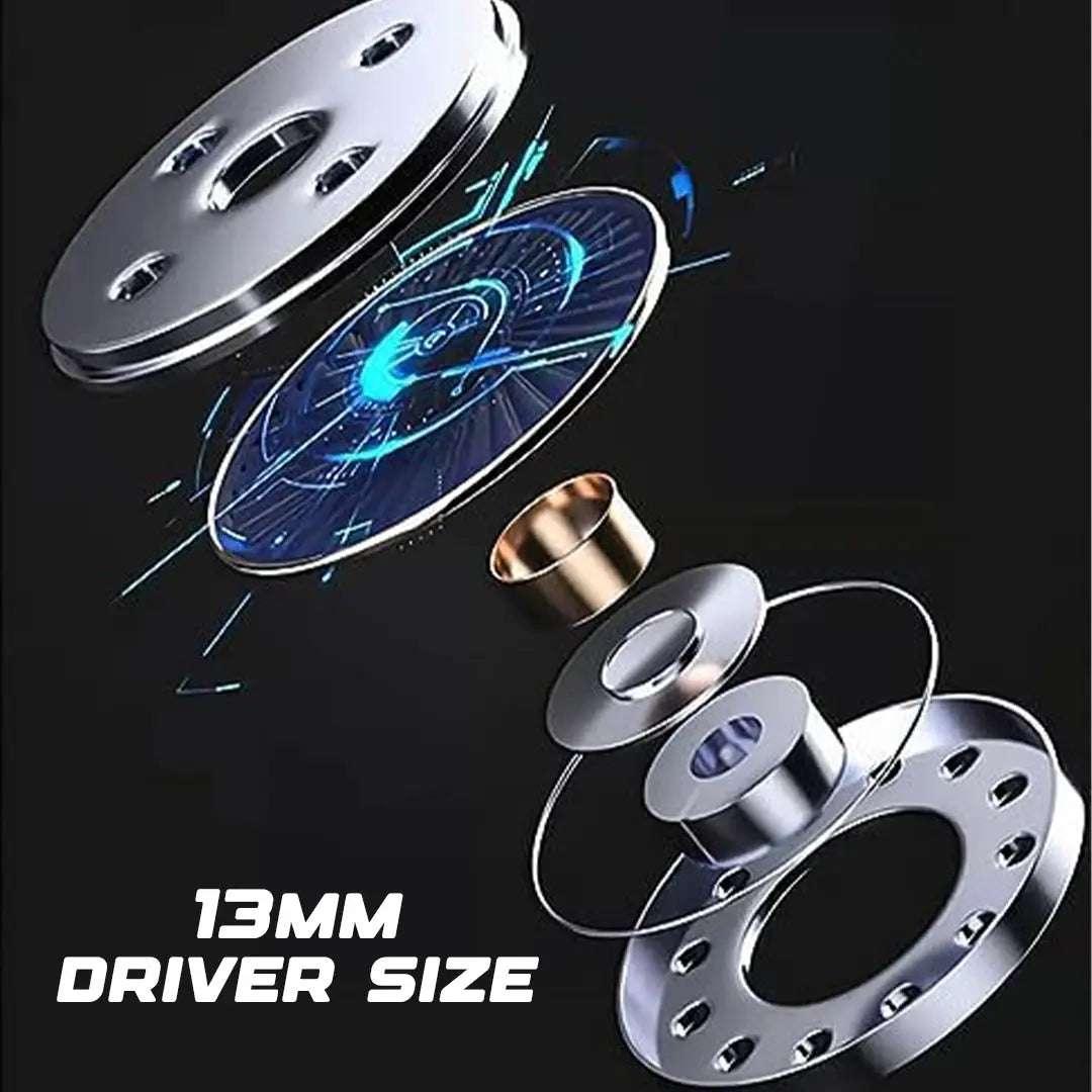 UltraPod Bluetooth Earbuds | High Bass + Water Resistant - TecSox