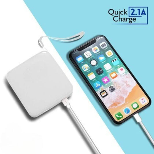 TecSox 15W Mini Pocket Size Powerbank | 8000mAh | 3 USB Ports