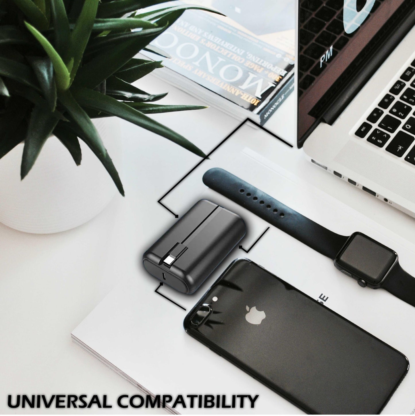 TecSox Force 10 Powerbank | 100% in 90 Mins | 10000 mAh - TecSox