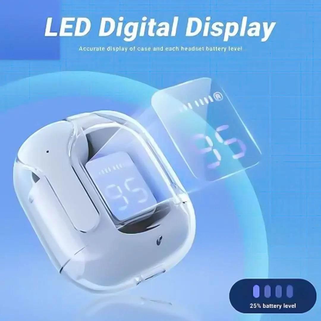 UltraPod Bluetooth Earbuds | High Bass + Water Resistant - TecSox