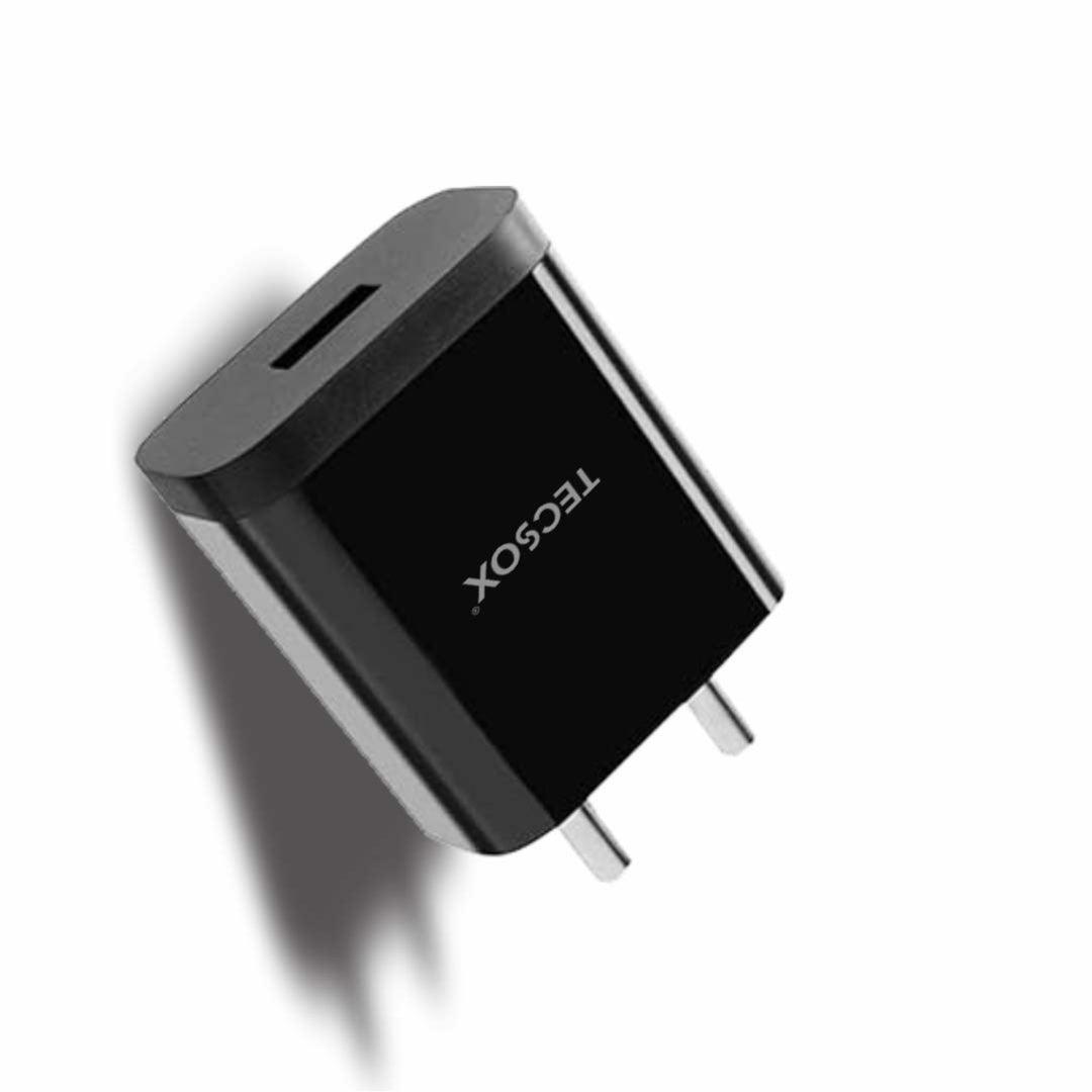 USB Charger | 3A Wall | Under ₹400 - TecSox