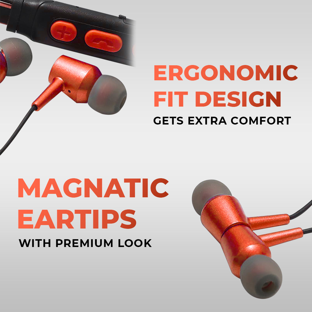 Buy B11: Bluetooth Neckband | Powerful Audio + High Bass