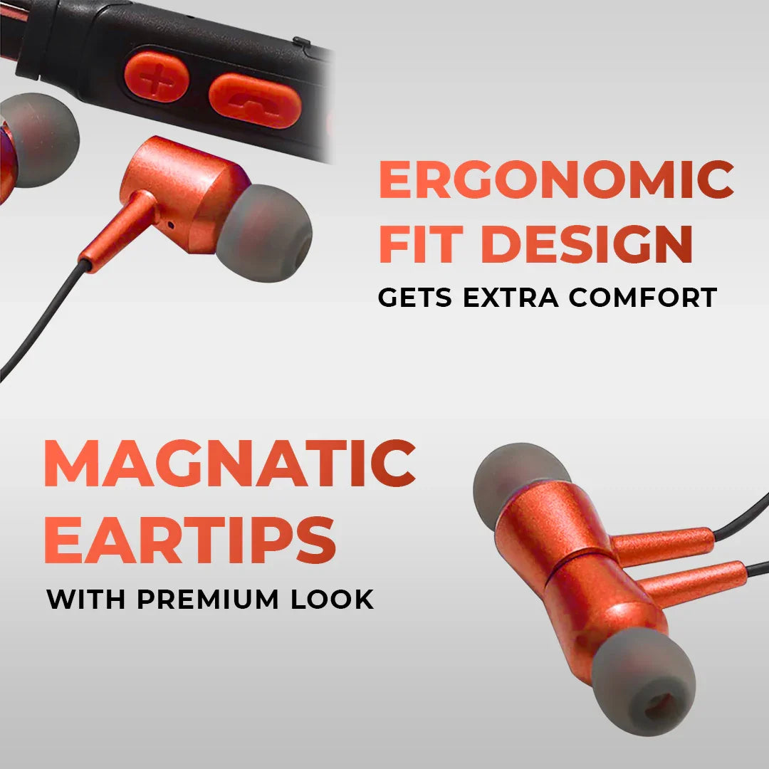 Buy B11: Bluetooth Neckband | Powerful Audio + High Bass