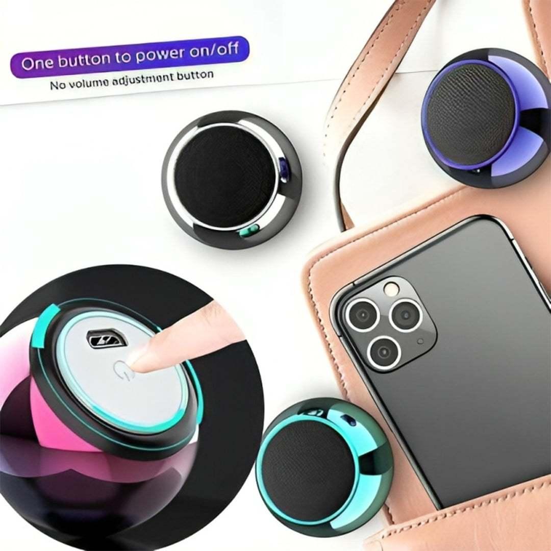Order TecSox Mini Bluetooth Speaker | 360 Crystal Clear Sound - TecSox