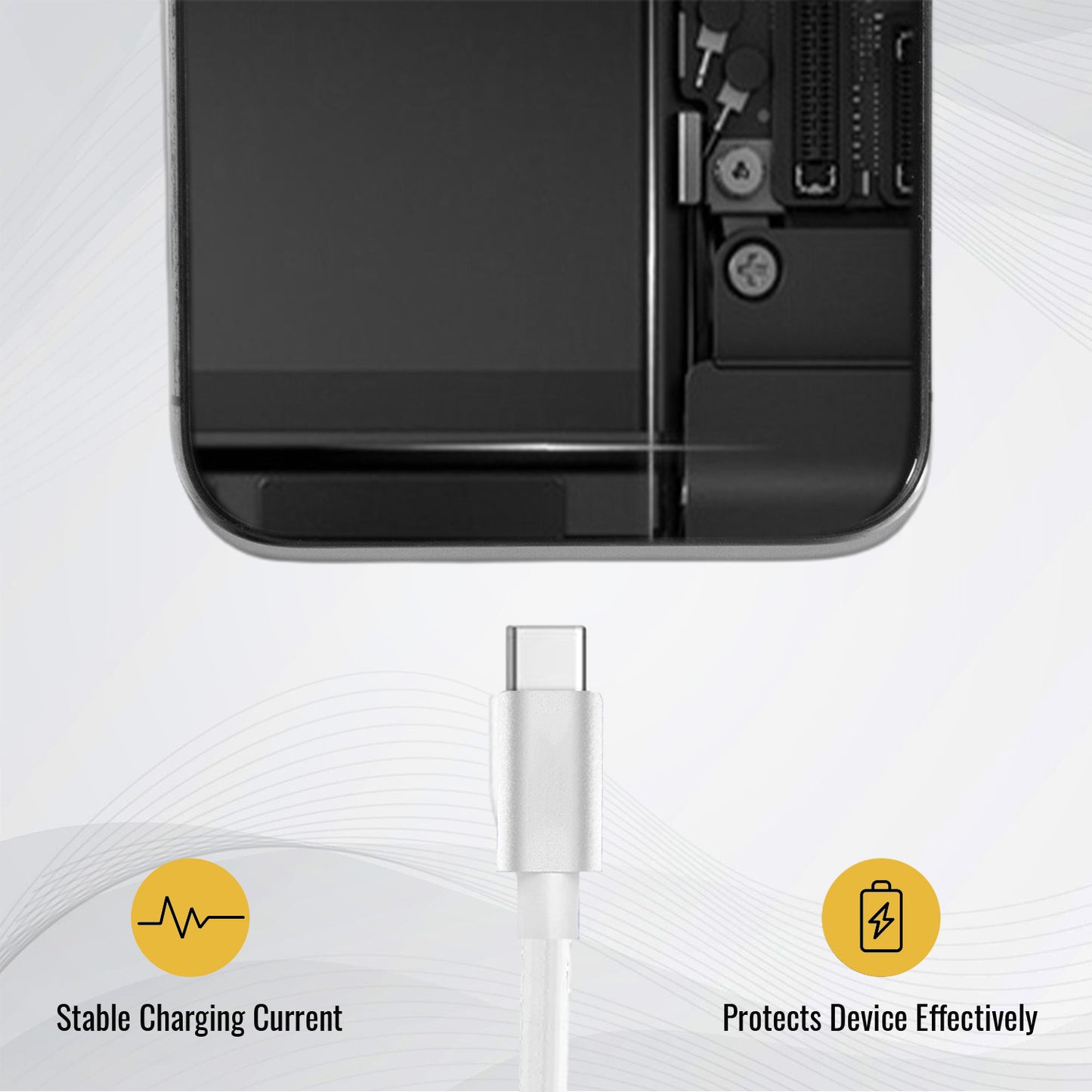 Tecsox 33 Watt fast charging USB A to Type C | Fast Charging | Under ₹200