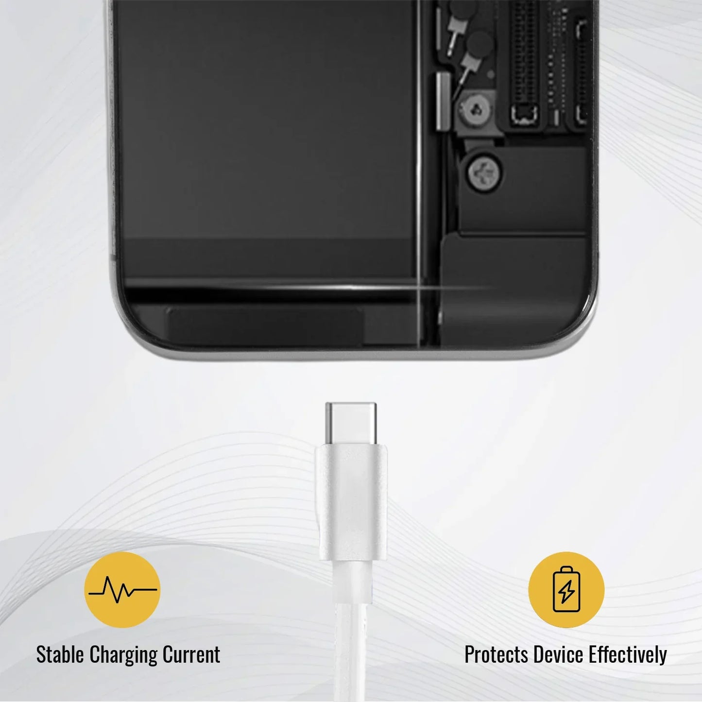 Tecsox 33 Watt fast charging USB A to Type C | Fast Charging | Under ₹200