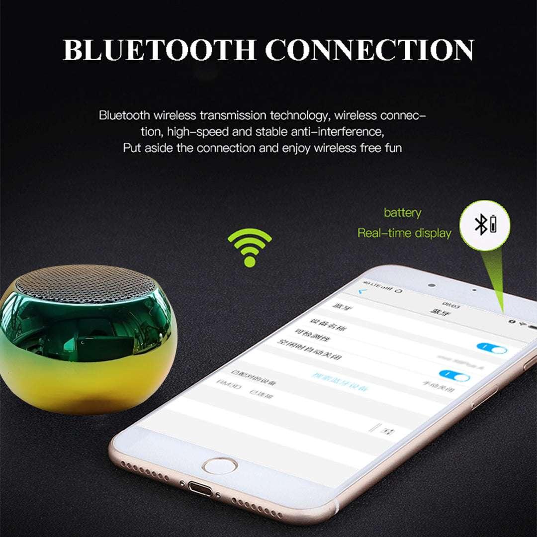 Buy TecSox Mini Bluetooth Speaker | 360 Crystal Clear Sound - TecSox