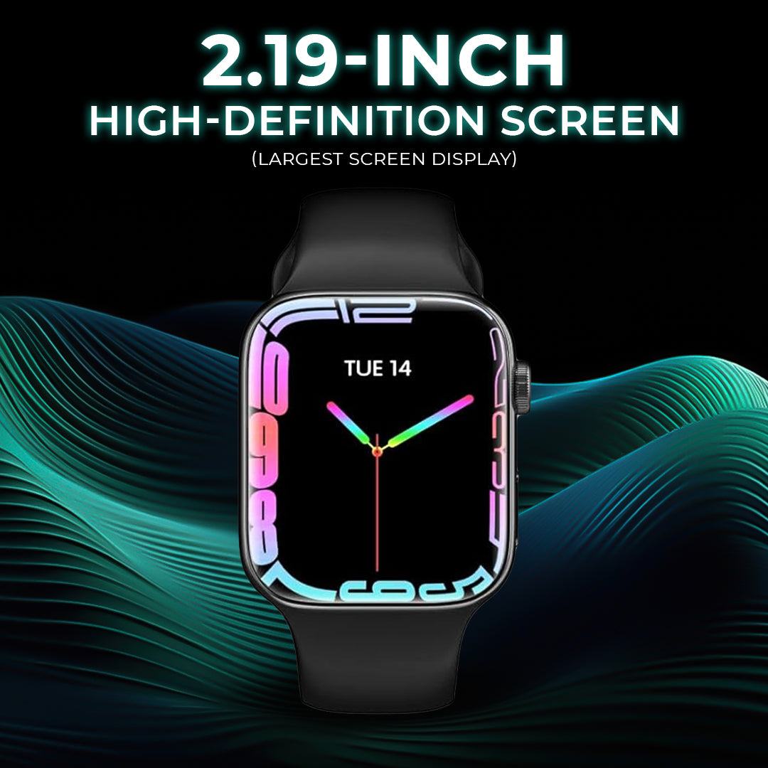 Get Thrill Smart Watch | 2.19" HD Display + Water Resistant - TecSox
