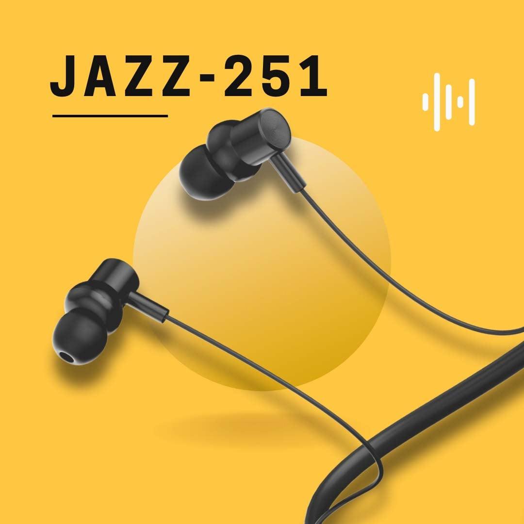 Bluetooth Neckband Jazz 251 | Under ₹300 - TecSox