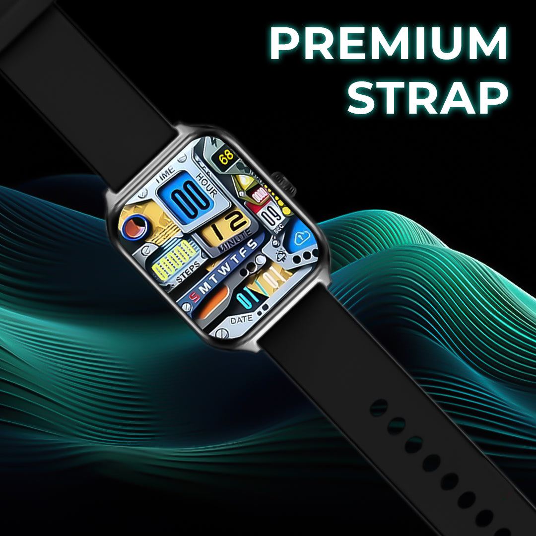 Get Spectra Smart Watch | 2.02" HD Display + Water Resistant - TecSox