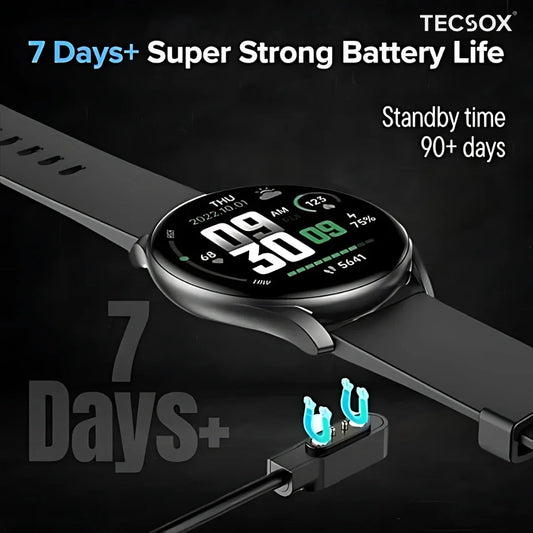 TecSox MaxGT2 | 1.3" IPS Display | BT Calling