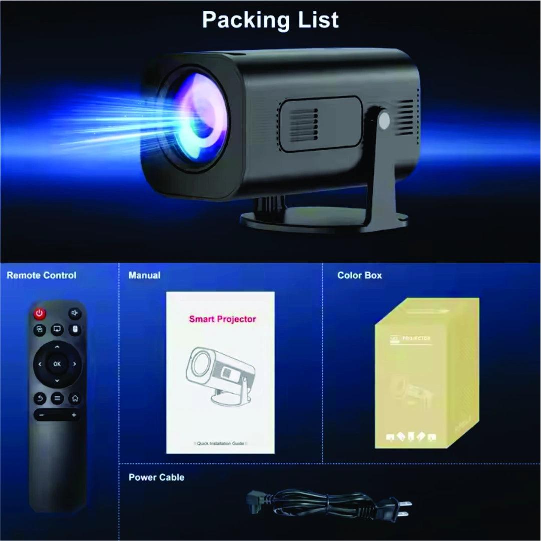 PANTHER Projector: 4K Video | Android 11 | Under ₹6000 - TecSox