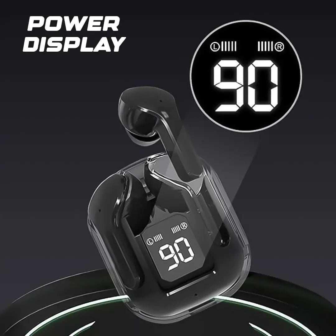 UltraPod Bluetooth Earbuds | High Bass + Water Resistant - TecSox