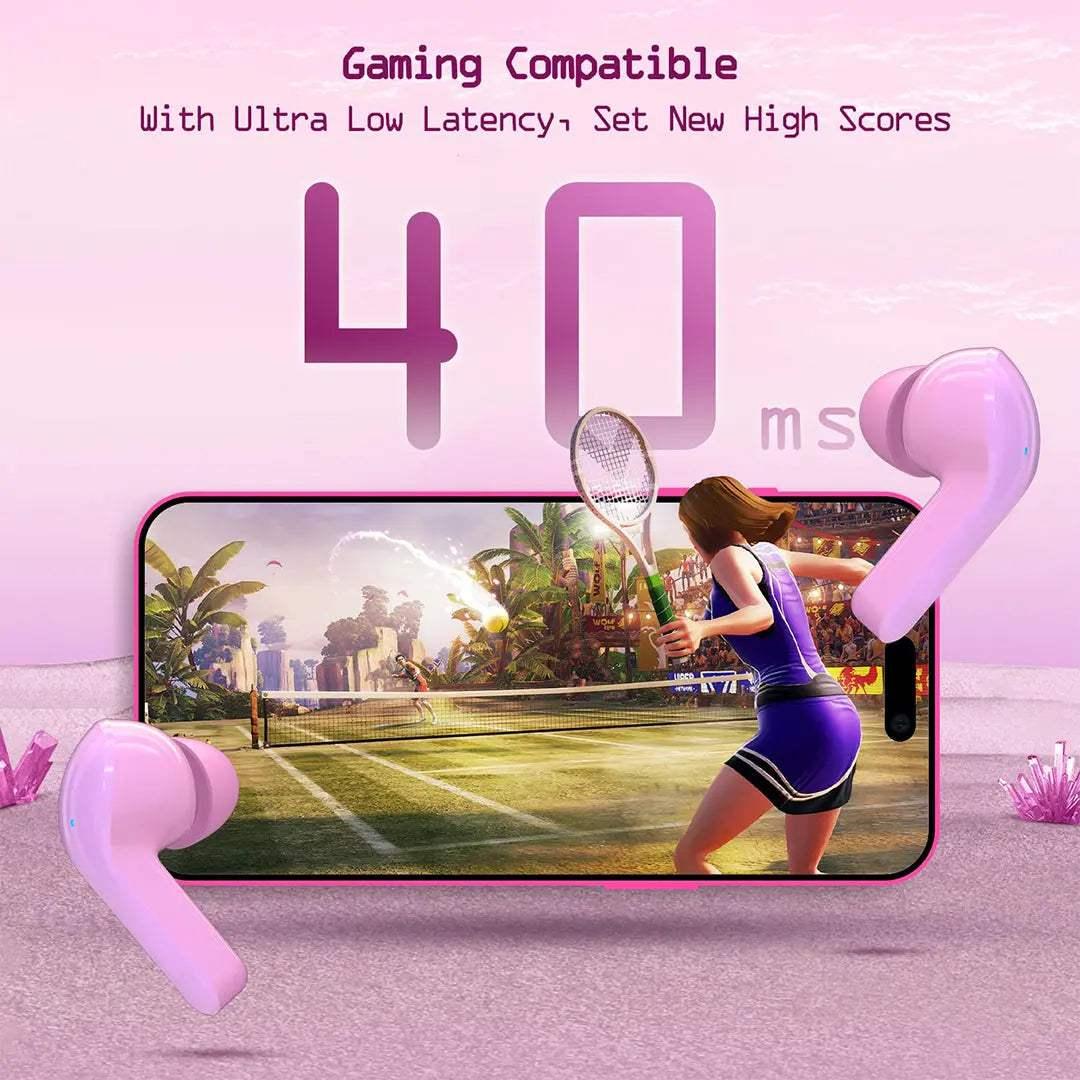 UltraPod Bluetooth Earbuds | High Bass + Water Resistant - TecSox