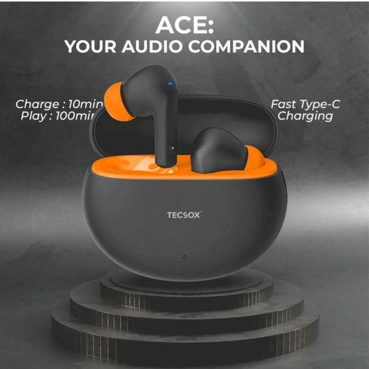 ACE Wireless Earbuds | Balanced Sound with 20 Hr Playtime