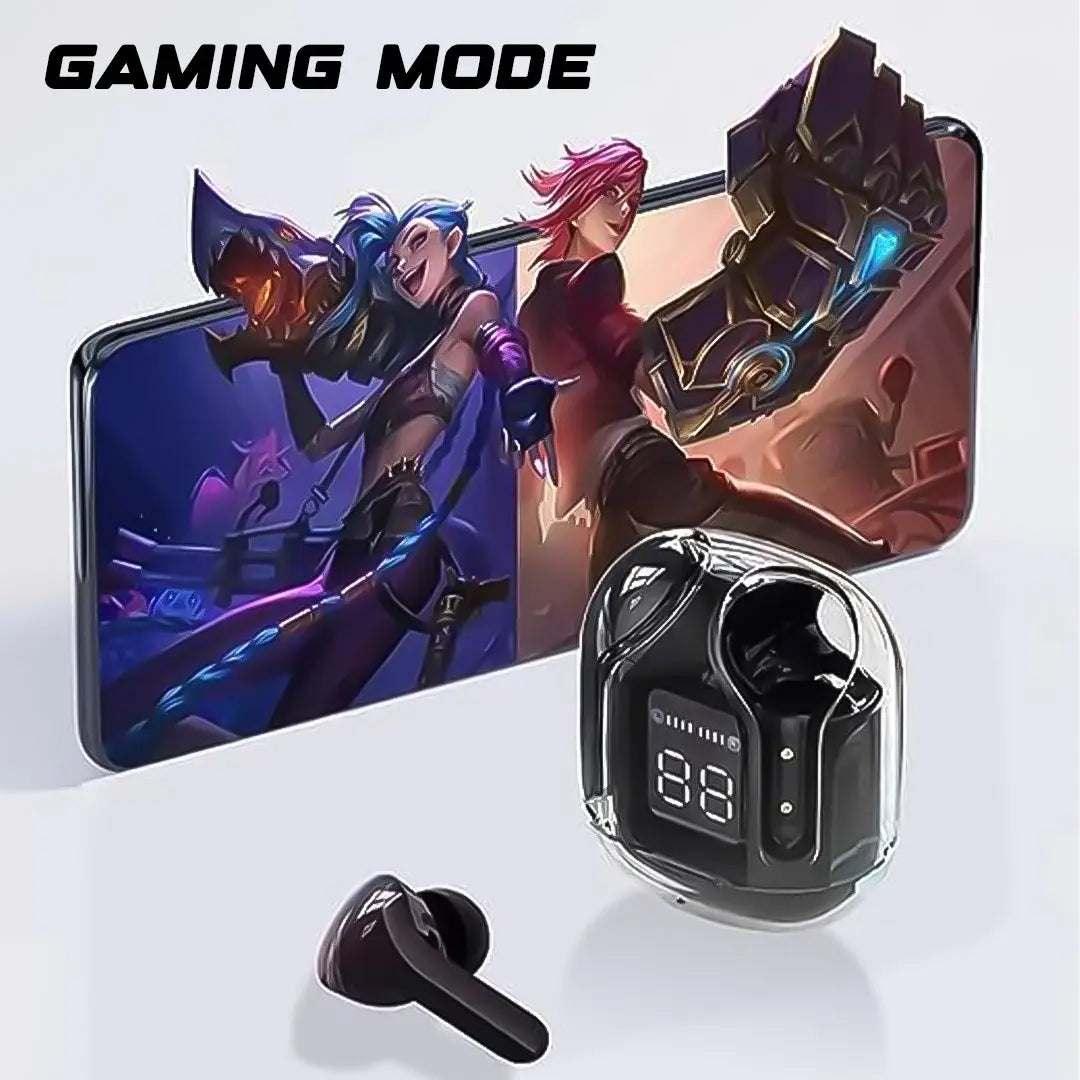 UltraPod Bluetooth Earbuds | High Bass + Water Resistant - TecSox