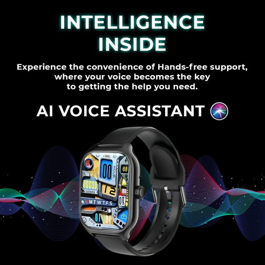 Get Spectra Smart Watch | 2.02" HD Display + Water Resistant - TecSox