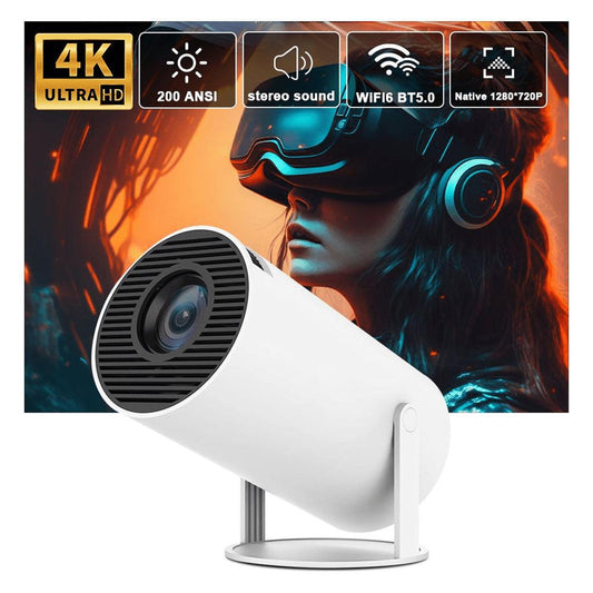 TecSox Luma Led Projector Online | 4K Video | Android 11 | Under ₹4000 - TecSox