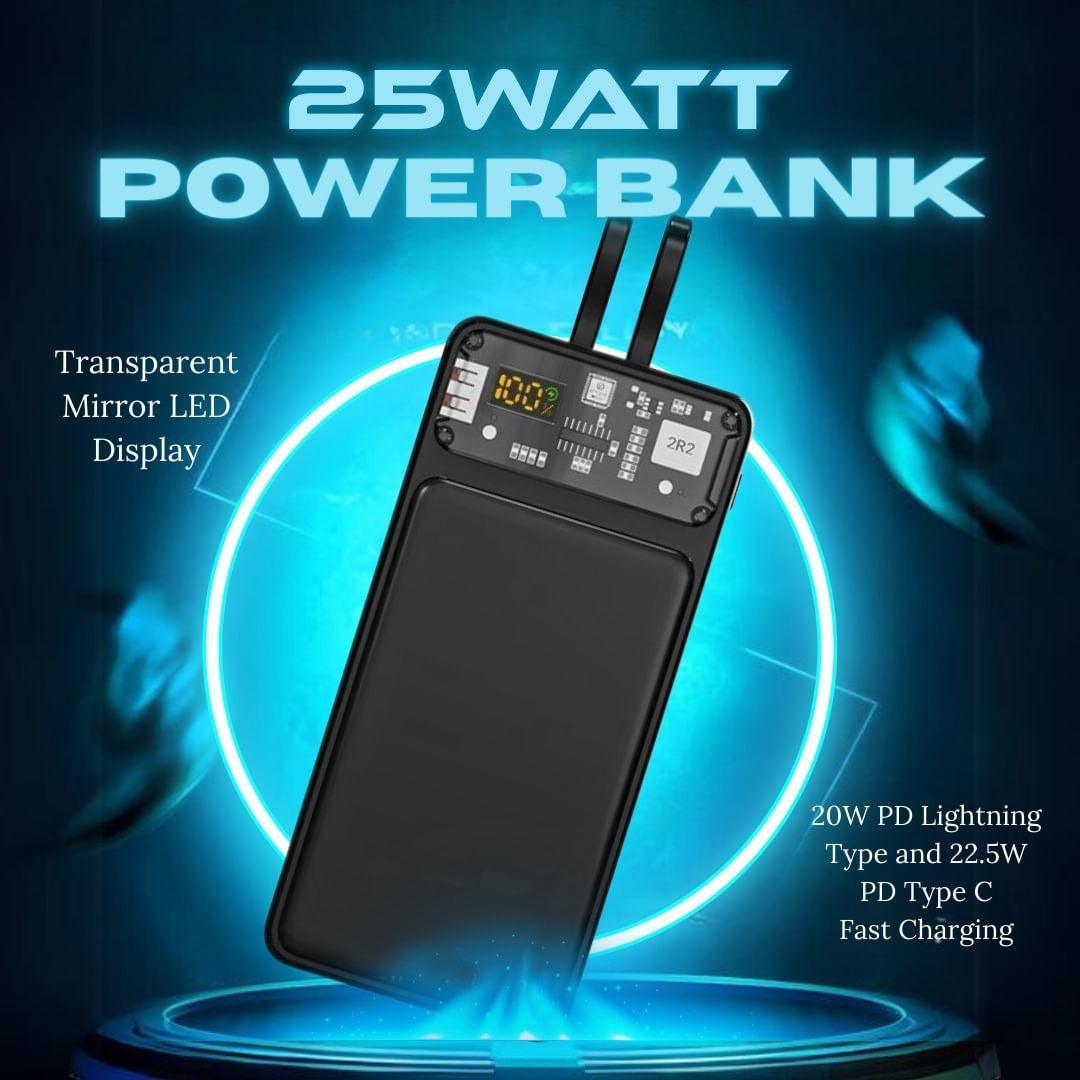 Buy TecSox Force Pro 10000mAh Power Bank | 25W Output - TecSox