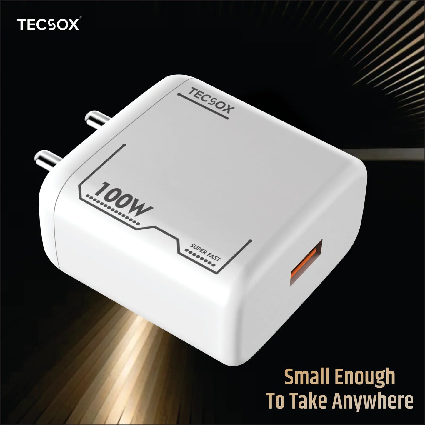 100W Charger + Cable | Fast Charging and Data Transfer