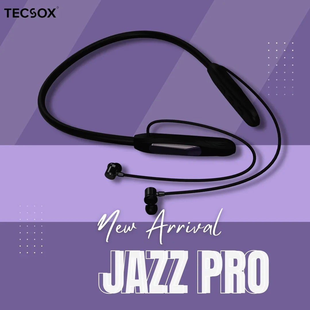 Buy Jazz Pro : Bluetooth Neckband | 40Hrs Charge + High Bass