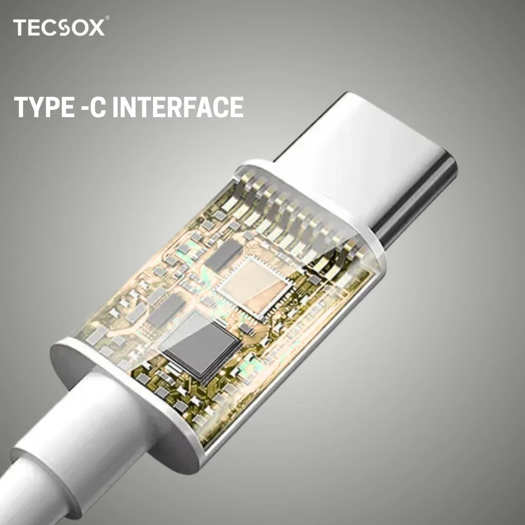 TecSox Prime Type C Earphones Online | Supports All Device
