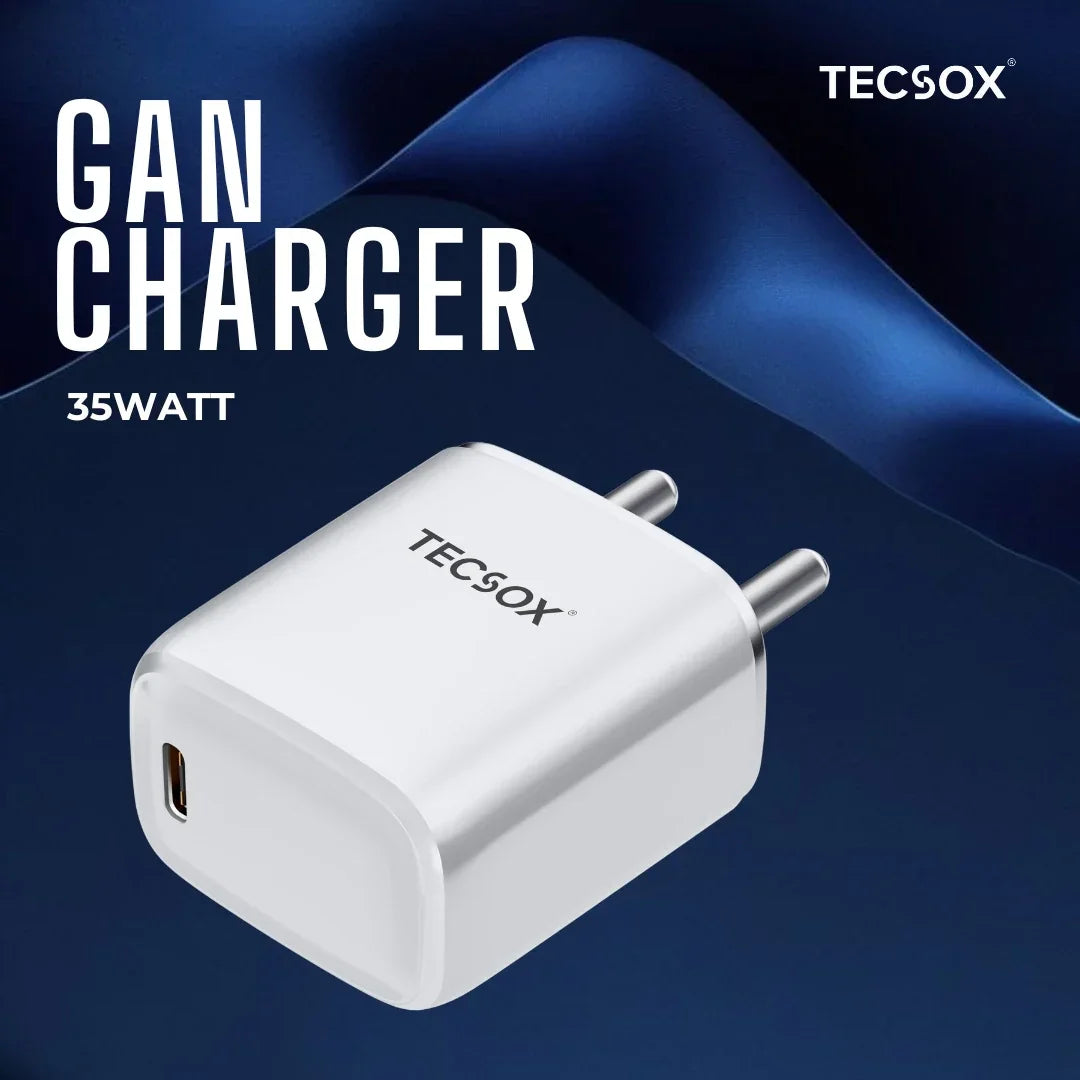 Type C Gan Charger + Type C To C Cable | 35Watt Under | ₹1000