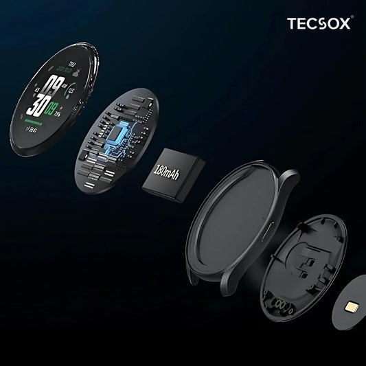 TecSox MaxGT2 | 1.3" IPS Display | BT Calling