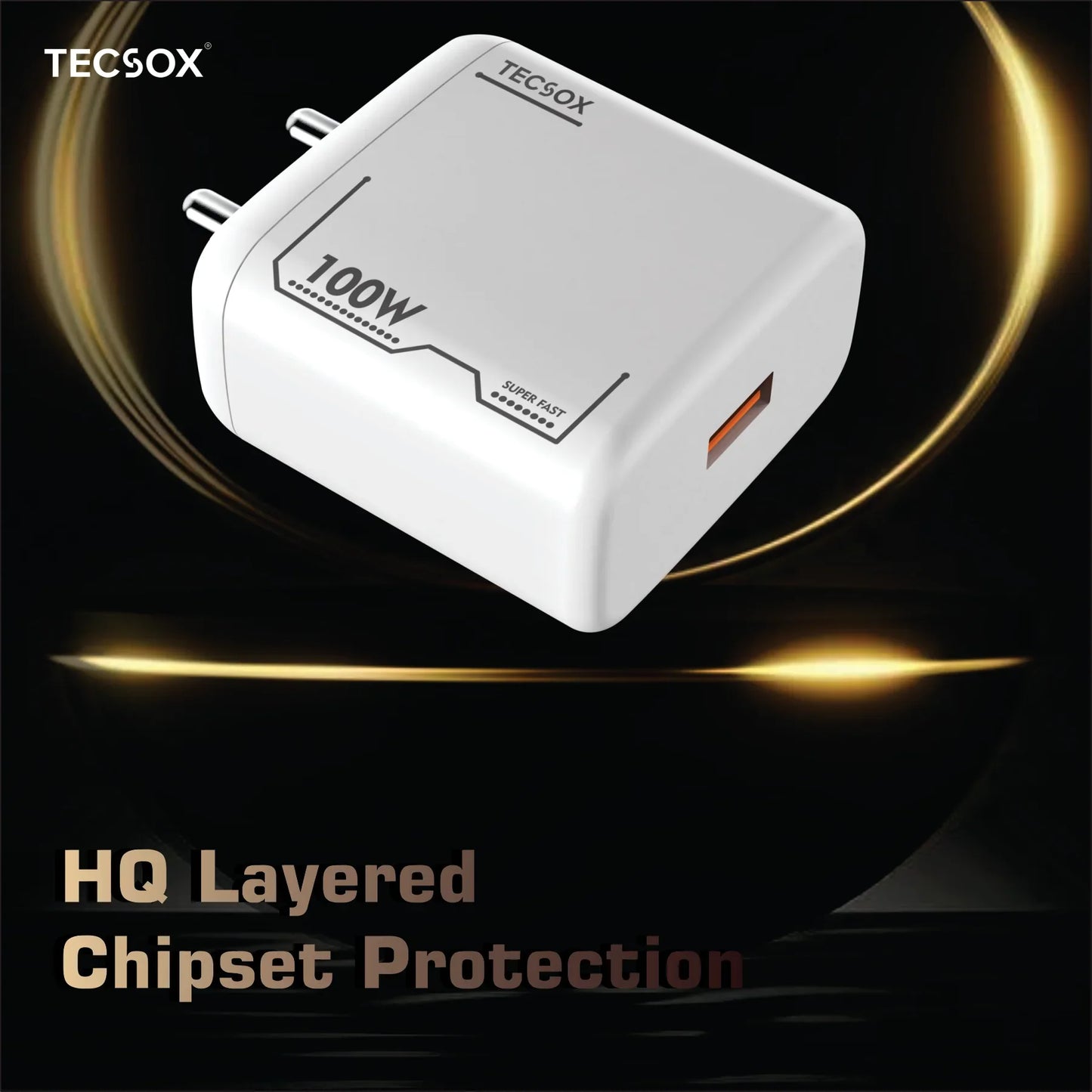 100W Charger + Cable | Fast Charging and Data Transfer