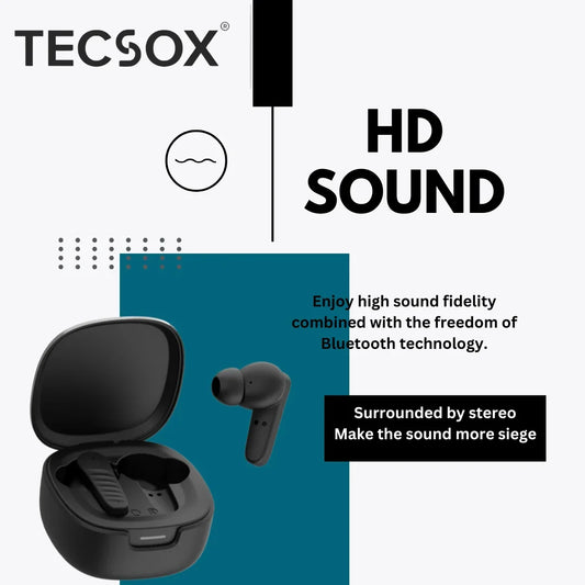 Buy TecSox Pro 7 Wireless Earbud With Comfortable Fit