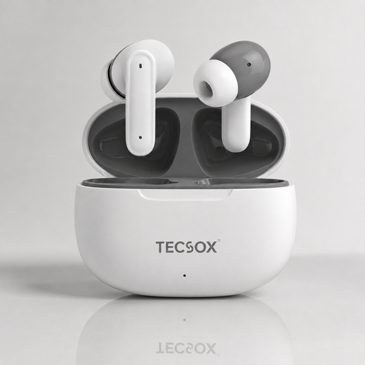 Order TecSox Pulse 611 Bluetooth Earbuds | Deep Bass | 30 Hour Play time