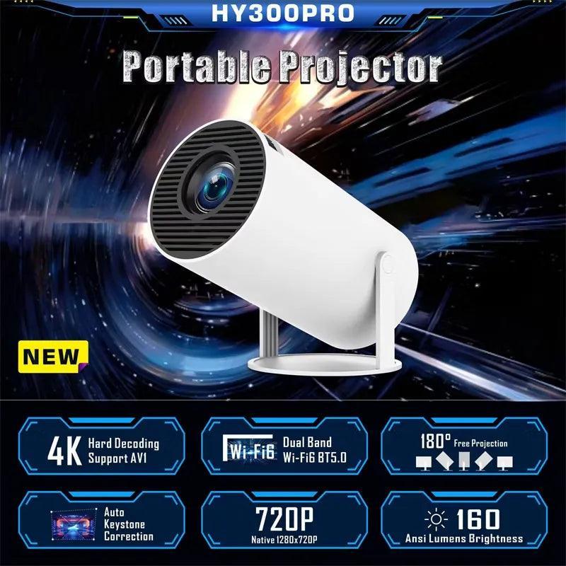 TecSox HY300 LED Projector – Full HD Smart Home Theater Mini 4K Projector Price Rs 2,999 - TecSox