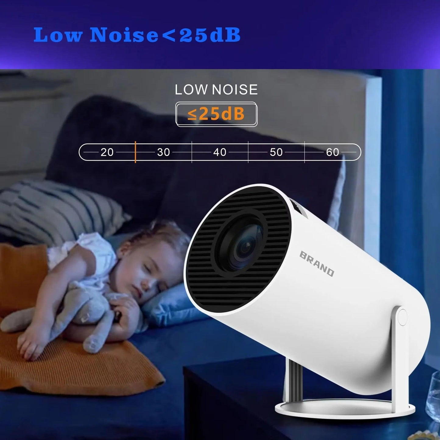 TecSox HY300 LED Projector – Full HD Smart Home Theater Mini 4K Projector Price Rs 2,999 - TecSox